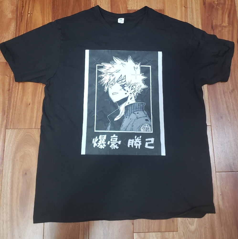 My Hero Academia Katsuki Bakugo anime t-shirt